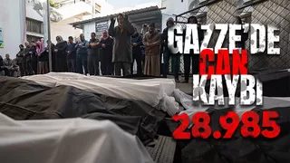 Gazze'deki can kaybı açıklandı