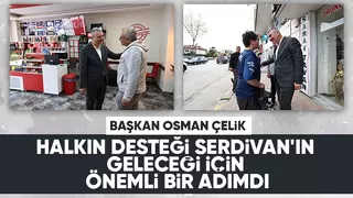 Osman Çelik'ten teşekkür ziyaretleri