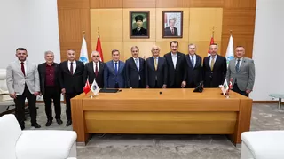 AK Parti Yerel Yönetimler Başkanı Yılmaz'dan Büyükşehir’e ziyaret