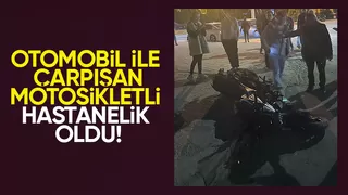 Ada Caddesi'nde kaza 1 yaralı