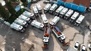 Adapazarı Belediyesi’nin araç filosuna 18 yeni kamyon