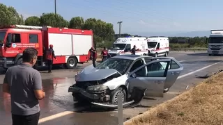 Akyazı'da 3 ayrı kazada 10 kişi yaralandı