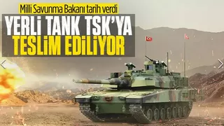 Altay tankı TSK'ya teslim ediliyor