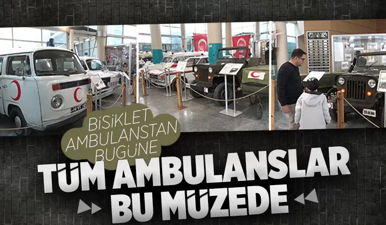 Bakan Koca'dan ambulans müze paylaşımı
