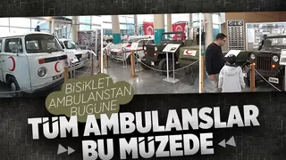 Bakan Koca'dan ambulans müze paylaşımı