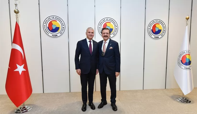 Başkan Altuğ'dan TOBB Başkanı Hisarcıklıoğlu'na tebrik