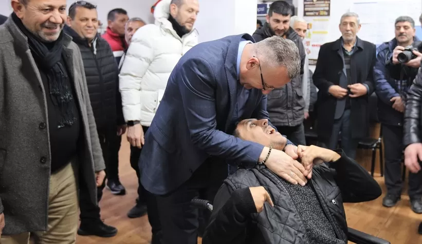 Başkan Işıksu Çamyolu'nda vatandaşlarla buluştu