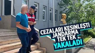 Cezaları kesinleşen hükümlüler yakalandı