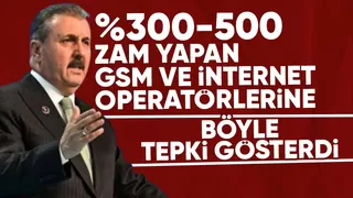 Destici'den fahiş zam yapan operatörlere tepki