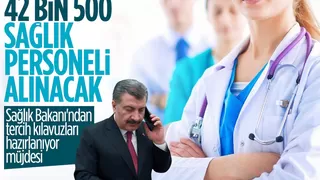 Fahrettin Koca'dan sağlık çalışanlarına müjde