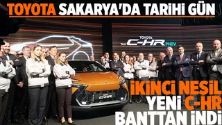 İkinci Nesil Yeni C-HR Sakarya'da banttan indi