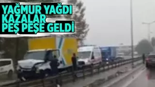 Kazalar peş peşe geldi