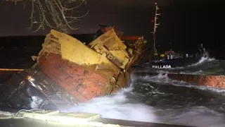 Kuru yük gemisi Karadeniz'de battı; 12 mürettebat kayıp