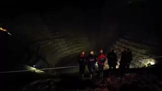 Maden faciasında arama çalışmaları durduruldu