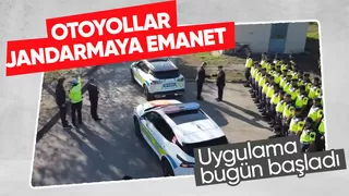 Otoyollarda asayiş ve trafik jandarmaya emanet