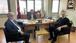 RATED'den Telekom Müdürü Samet Türk'e ziyaret