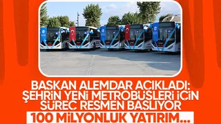 Sakarya'da 100 milyon liralık metrobüs yatırımı