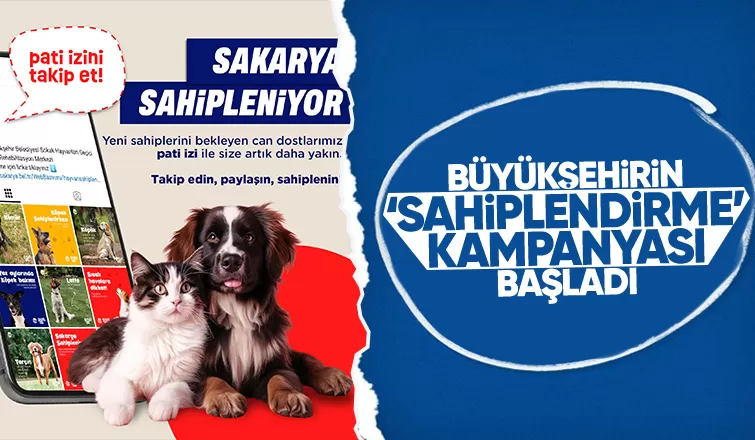 Sakarya'da sokak hayvanları için sahiplendirme kampanyası