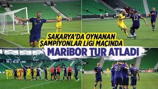 Sakarya'daki Şampiyonlar Ligi maçında Maribor tur atladı