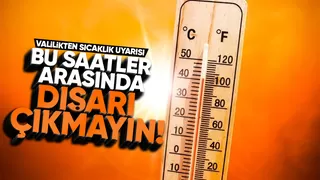 Sakarya kavrulacak; Valilik uyarı yaptı