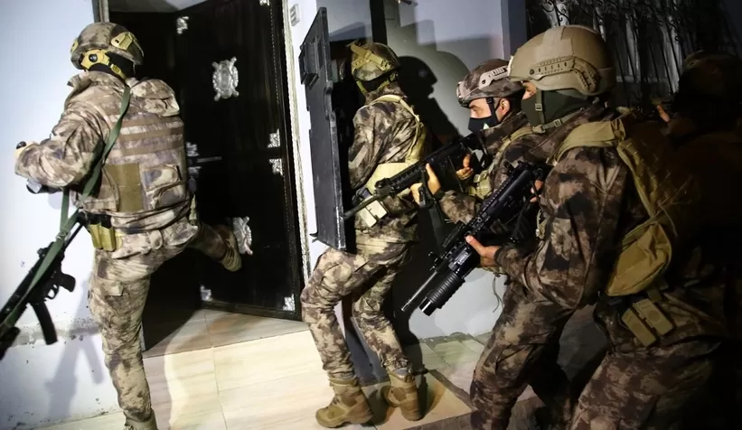 Serdivan'da terör operasyonu