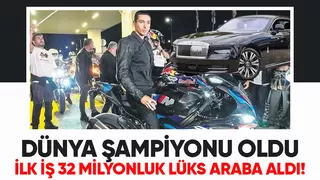 Toprak Razgatlıoğlu 32 milyonluk lüks araba aldı