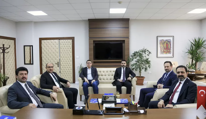 TÜSEB Başkanı Akdoğan SUBÜ’yü ziyaret etti;