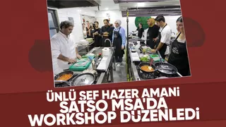 Ünlü Şef Hazer Amani Sakarya'da Workshop Düzenledi